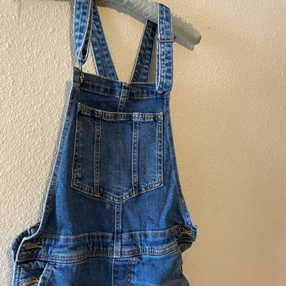 Blue Denim Overalls